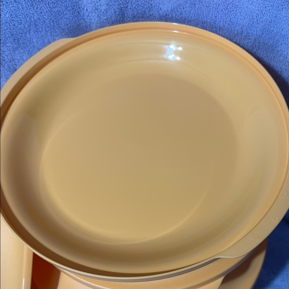 Set of Yellow Tupperware Plates - Picture 4 of 6